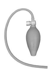 Bulb and Valve (Gray) for B.P. Fits Omron HEM432C 412C 425C
