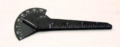 Digit Plastic Goniometer 180o