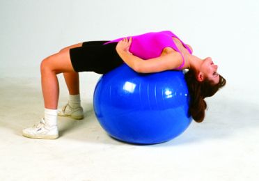 Inflatable PT Ball- 48in 120 Cm- Orange