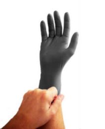 Nitrile Exam Gloves  Black Powder-Free  X-Large  Bx/100