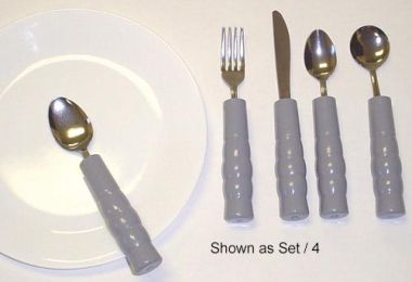 Weighted Utensils Set/3 Teaspoon  Fork & Knife