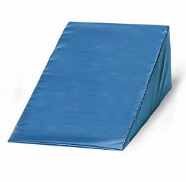 Vinyl Covered Foam Wedge 8 h x 20 w x 22 l  Navy