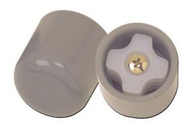 Glide Cap (pair) Gray