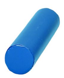 Vinyl Covered Bolster Roll Black 8  x 24