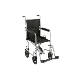 Wheelchair Transport Lightweight Silver 17