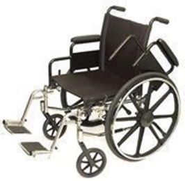 Wheelchair Light-Wt. 20  Dual Axle-Hemi-w/SDF