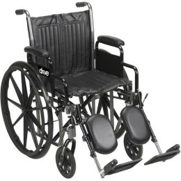 Wheelchair Econ Rem Desk Arms 20   w/ELR's  Dual Axle
