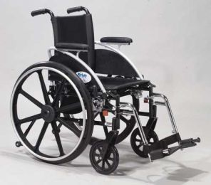 Wheelchair Ltwt K4 w/Flip-Back Rem Desk Arms & S/A Ftrsts14