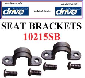 Seat Brackets (3) and Hardware for 11053A/B Rollators