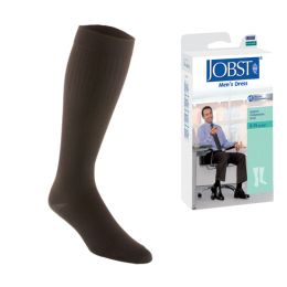 Jobst Men's Dress Socks 8-15 Brown Small