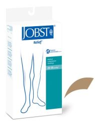 Jobst Relief 20-30 Thigh-Hi OT Beige Small