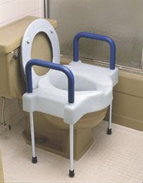 Tall-Ette Elevated  Toilet X-W w/Legs 600 Wt. Cap. Steel