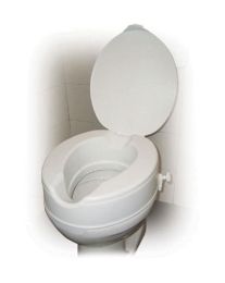 Raised Toilet Seat w/Lid  6  Savannah-style Retail