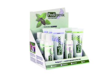 Pedigenix Foot Care System Countertop Display -12 pc.