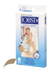 Jobst Ultrasheer 15-20mmHg Knee Hi Medium (pr) Honey