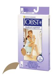 Jobst Ultrasheer 30-40mmHg Knee Hi Medium (pr) Honey