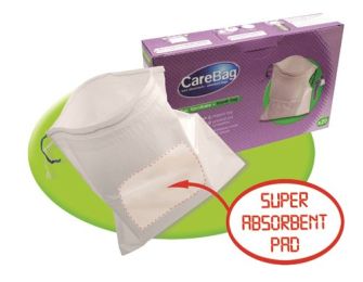 CareBag Vomit Bag w/Super Absorbent Pad Bx/20