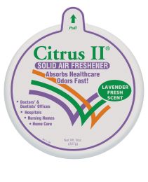 Citrus II Solid Air Freshener 8 oz.  Lavender Fresh Scent