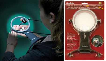 Magnifier Hands-Free 4  Lighted