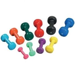 Dumbell Set (10 Piece) (1 ea. 1lb thru 10 lb.)