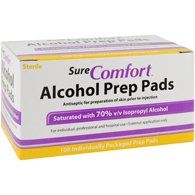 Allison Medical 26-1260 Alcohol Prep Pads Sterile