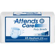 Attends BR20 Poly Briefs-Med-96/Case