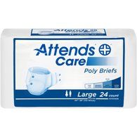 Attends BR30 Poly Briefs-Large-72/Case