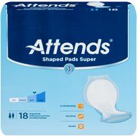 Attends SPS Shaped Pads Super-72/Case