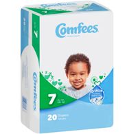 Comfees CMF-7 Disposable Baby Diapers-Size 7-80/Case