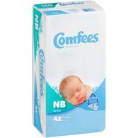 Comfees CMF-N Disposable Baby Diapers-Newborn-168/Case