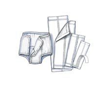 Covidien (Kendall) 1528 Surecare Undergarment-60/Case