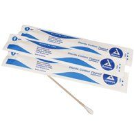 Dynarex 4304 Cotton Tipped Applicators Sterile-1000/Case