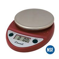 Escali P115PL-WR Primo NSF Certified Digital Scale-Warm Red