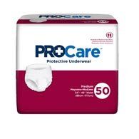 Prevail NU-512 ProCare Underwear-Medium-100/Case
