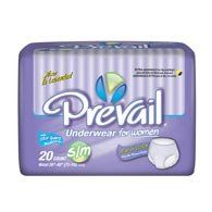 Prevail PWC-512 Classic Fit Underwear for Women-Sm/Med-80/Case