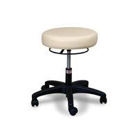 Hausmann Economy Air-Lift Stool w/ 360Â° Ring Adjust-Short Height-Black