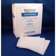 McKesson 16-42412 Medi-Pak Sterile Performance Plus Gauze Sponge-50/BX