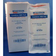 McKesson 16-4252 Medi-Pak Performance Plus ABD Combine Pad