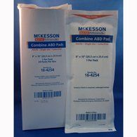 McKesson 16-4254 Medi-Pak Performance Plus ABD Combine Pad