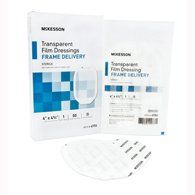 McKesson 4986 Transparent Film Dressing-50/Box