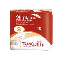 Tranquility 2120 SlimLine Disposable Diaper Brief (Small) 100/case