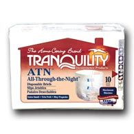 Tranquility 2183 Extra Small All Through The Night Briefs 100/Case