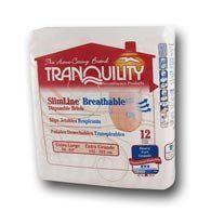 Tranquility 2307 Extra Large Breathable Brief 72/Case