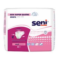 SENI S-SM12-BQ1 Super Quatro Briefs-Small-48/Case