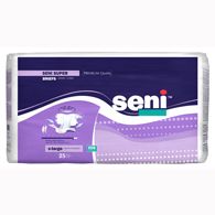 SENI S-XL25-BS1 Super Briefs for Heavy Incontinence-X-Large-25/Pack