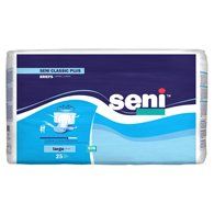 SENI S-LA25-BC2 Classic Plus Briefs-Moderate To Heavy-Large-100/Case