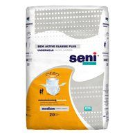 SENI S-ME20-AC2 Active Classic Plus Underwear-Moderate-Medium-20/Pack