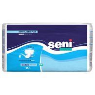 SENI S-ME25-BC2 Classic Plus Briefs-Moderate To Heavy-Medium-25/Pack