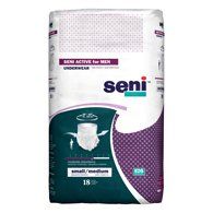 SENI S-MS18-AM1 Active For Men Underwear-Moderate-Small/Medium-18/Pack