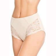 Shape One2One S4001 Lace Hi-Thi Brief-Large-Nude